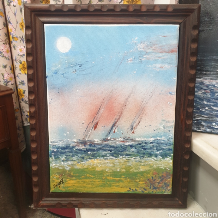 Arte: &Oacute;leo sobre lienzo ENRIQUE V - Foto 1
