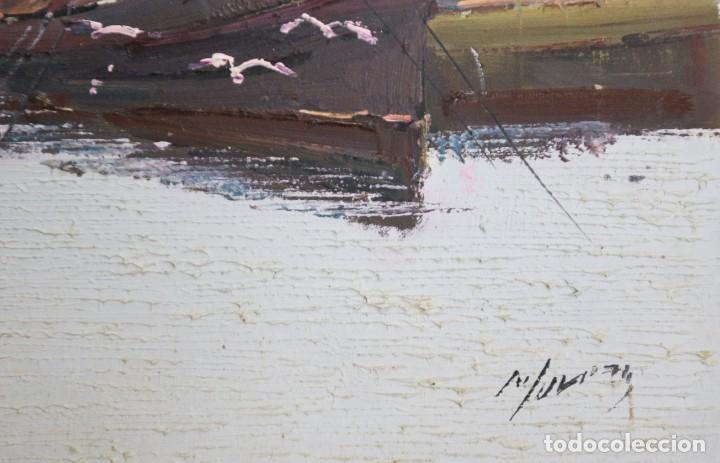 Arte: Bonito Oleo firmado, mide 41X27 cm - Foto 6