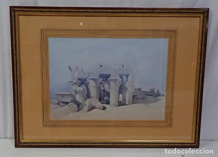 Arte: imprecion artistica segun el modelo de david roberts - Foto 1