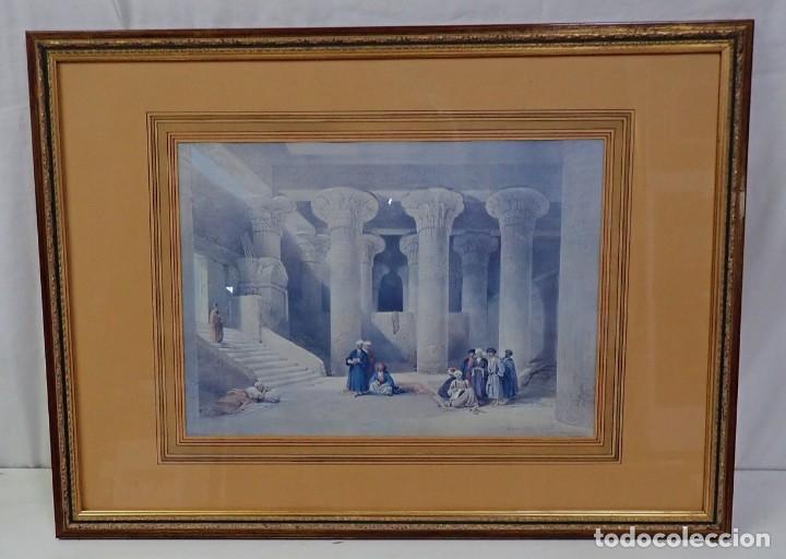 Arte: imprecion artistica segun el modelo de david roberts - Foto 1