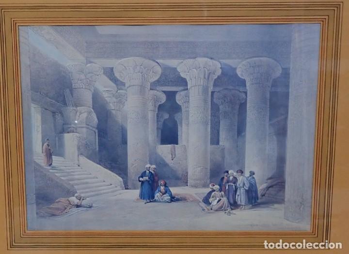 Arte: imprecion artistica segun el modelo de david roberts - Foto 3