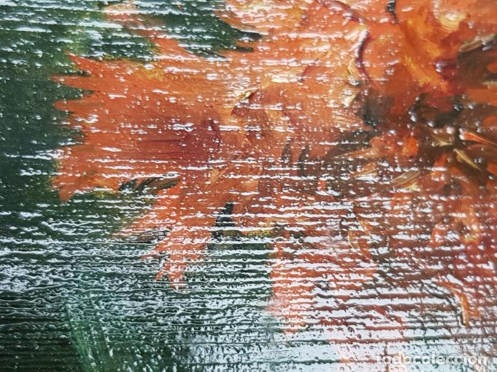 Arte: Cuadro &oacute;leo flores - Foto 5