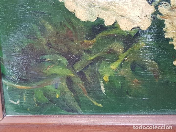 Arte: Cuadro &oacute;leo flores - Foto 7