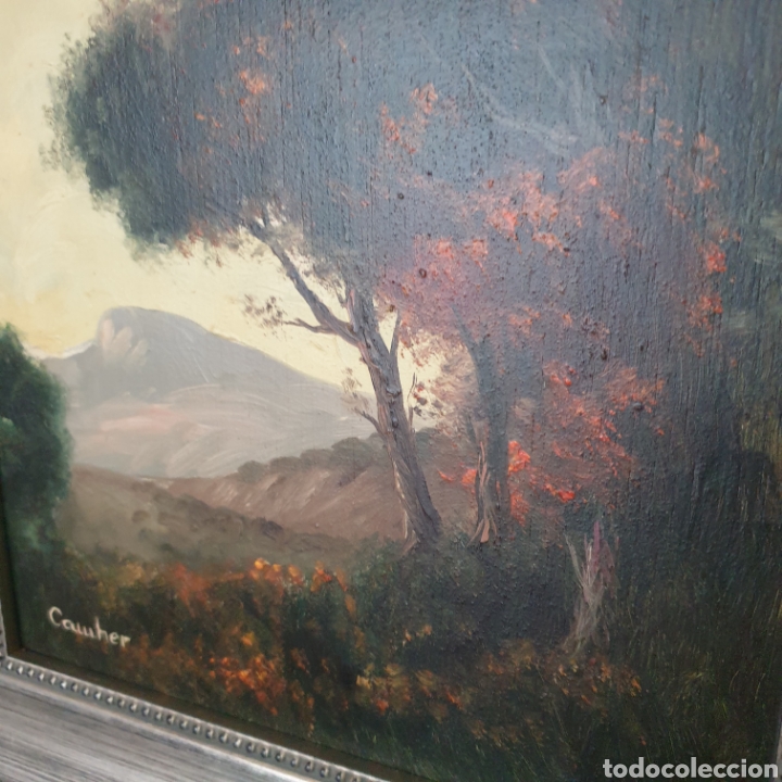 Arte: &Oacute;leo sobre tabla CAMBER 29x34 - Foto 2