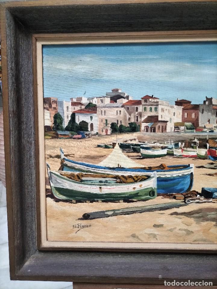 Arte: Barca en la playa - Foto 2