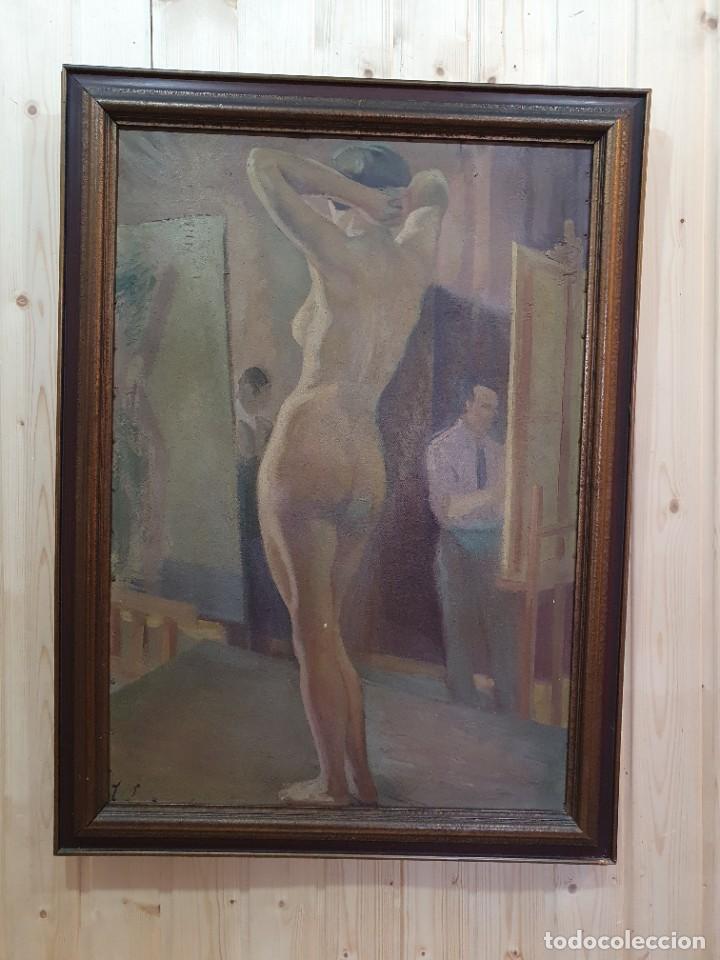 Arte: -OLEO SOBRE TABLA FIRMADO - Foto 1