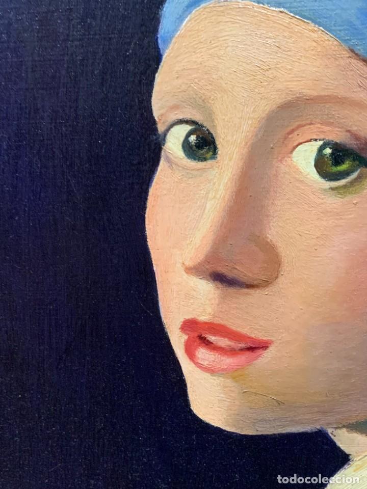 Arte: PRECIOSA VERSION MUCHACHA DE LA PERLA, VERMEER - Foto 6