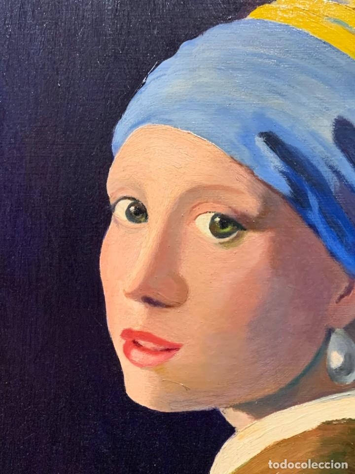 Arte: PRECIOSA VERSION MUCHACHA DE LA PERLA, VERMEER - Foto 9