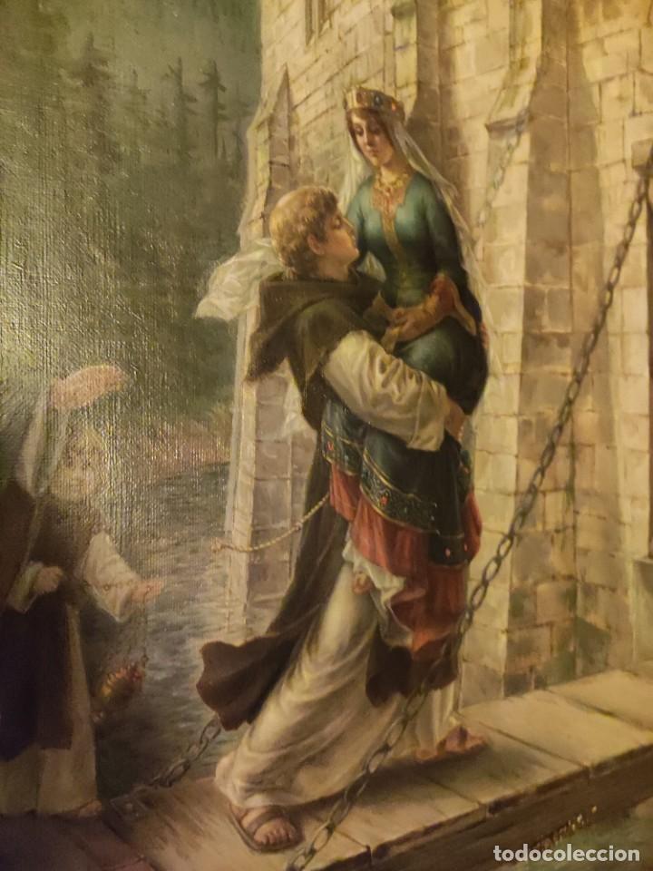 Arte: Escena medieval. Siglo XIX - Foto 6