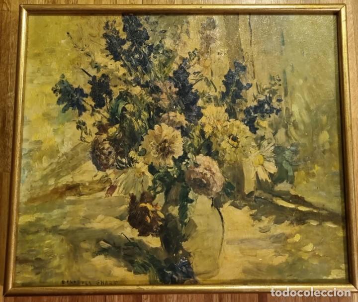 Arte: DOROTHEA SHARP - BODEGON DE FLORES DE VERANO - Foto 1