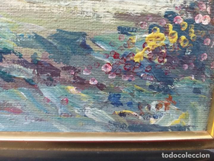 Arte: &Oacute;LEO SOBRE TABLA FIRMADO SERRAT - Foto 4