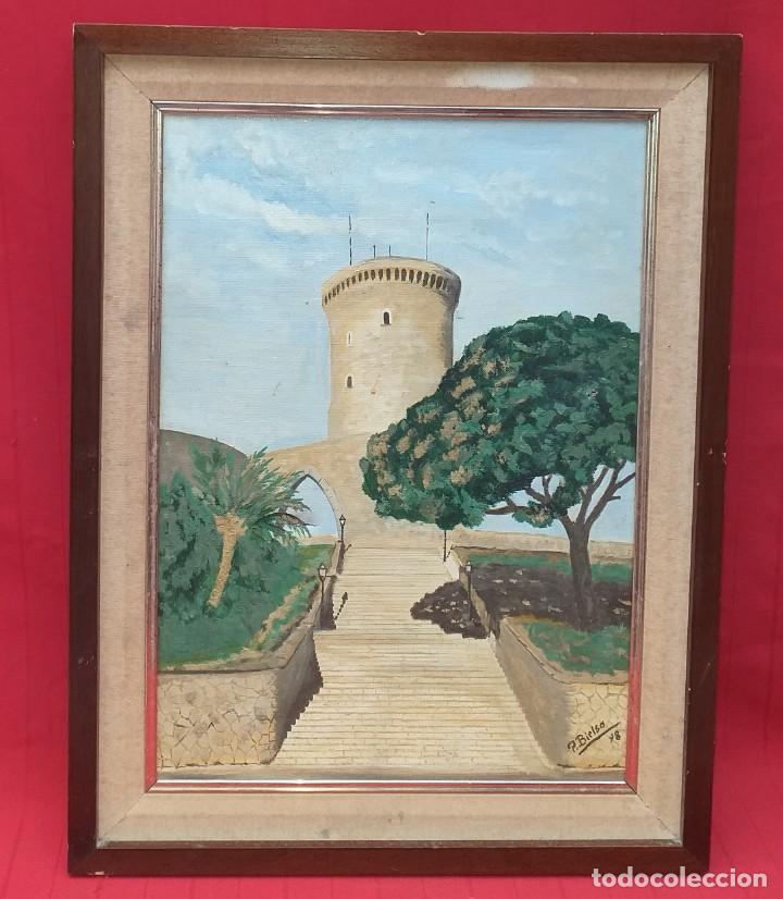 Arte: &Oacute;LEO SOBRE LIENZO FIRMADO - Foto 2
