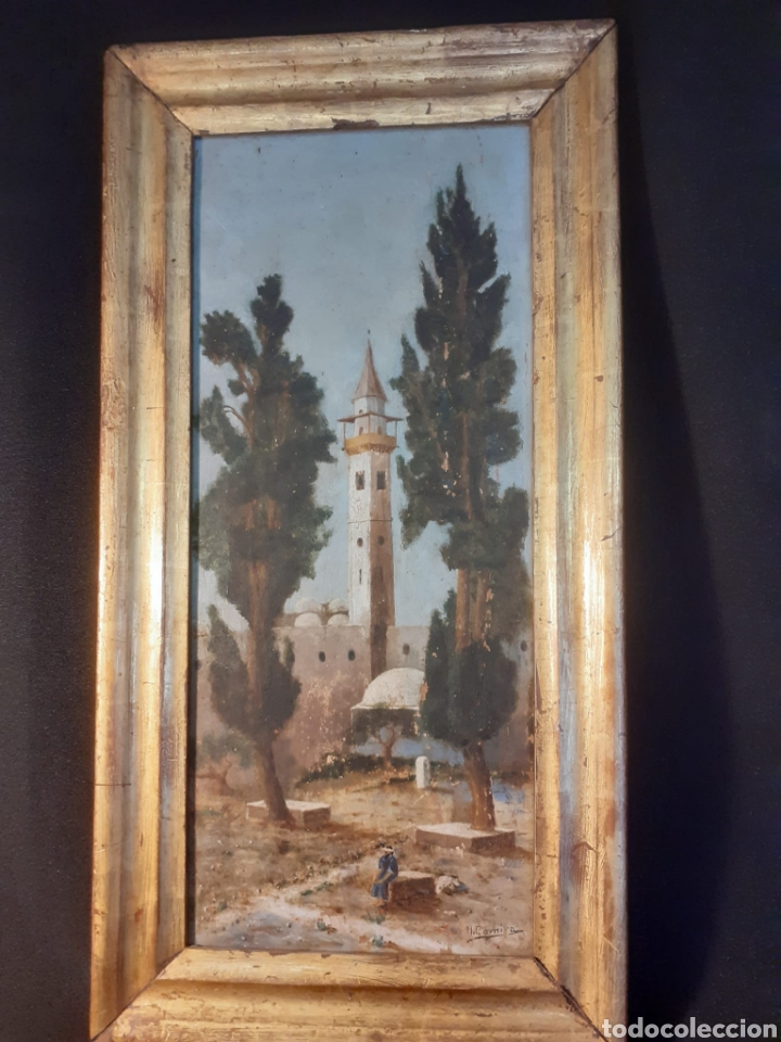 Arte: &Oacute;leo sobre tabla s.XIX - Foto 2