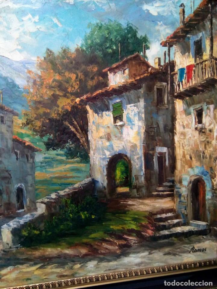 Arte: Firmado Ramos &oacute;leo sobre lienzo - Foto 2