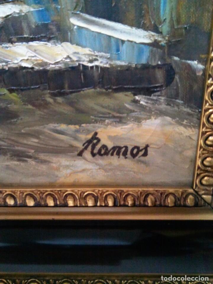 Arte: Firmado Ramos &oacute;leo sobre lienzo - Foto 5