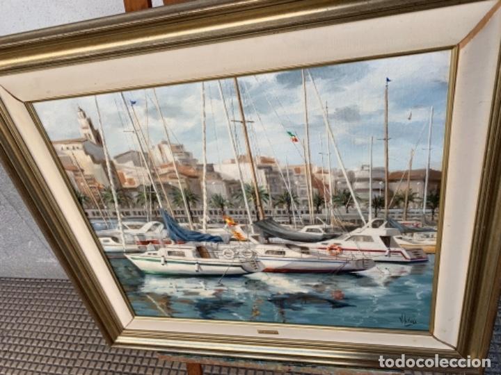 Arte: Cuadro de &oacute;leo sobre tablero - Foto 3