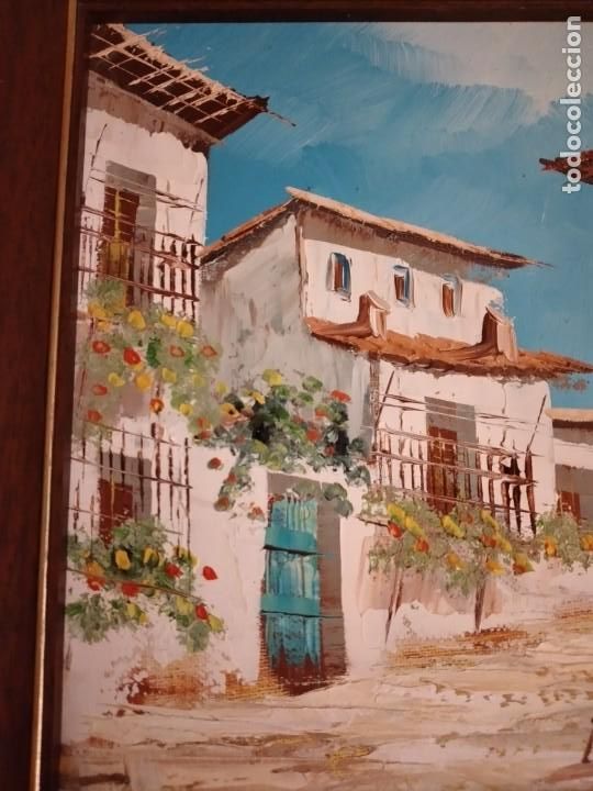 Arte: &Oacute;LEO SOBRE TABLA.FIRMADO RIBERA. - Foto 3