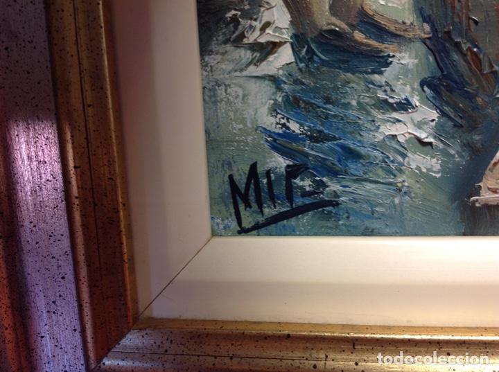 Arte: Cuadro pintado al &oacute;leo con firma - Foto 2