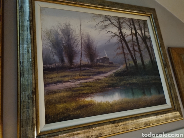Arte: &Oacute;leo sobre Lienzo. Pintor D&iacute;az de Cerea. - Foto 3