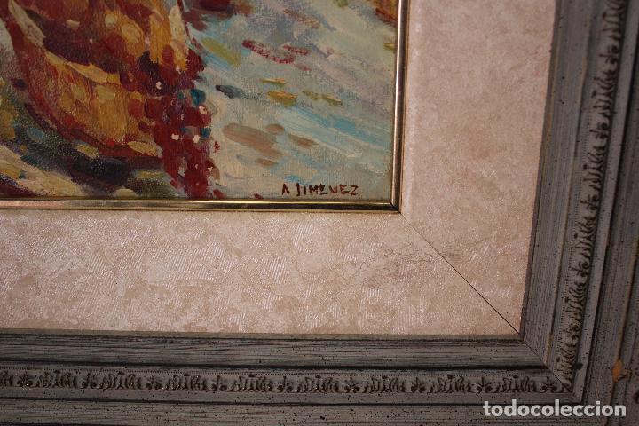 Arte: bodegon original firmado a. jimenez - Foto 4