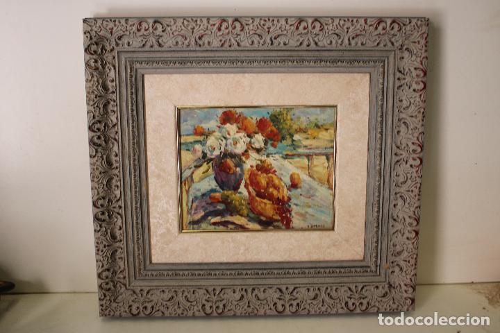 Arte: bodegon original firmado a. jimenez - Foto 6