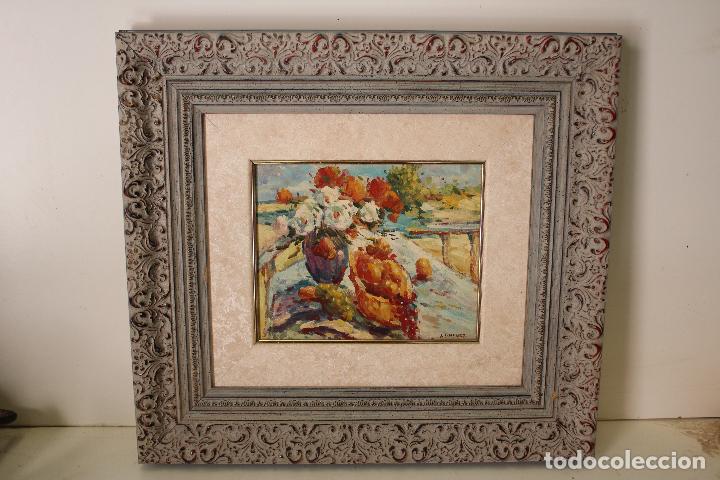 Arte: bodegon original firmado a. jimenez - Foto 1