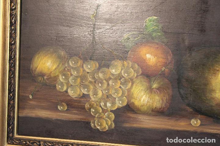 Arte: CUADRO BODEGON JARRA Y FRUTAS - Foto 3
