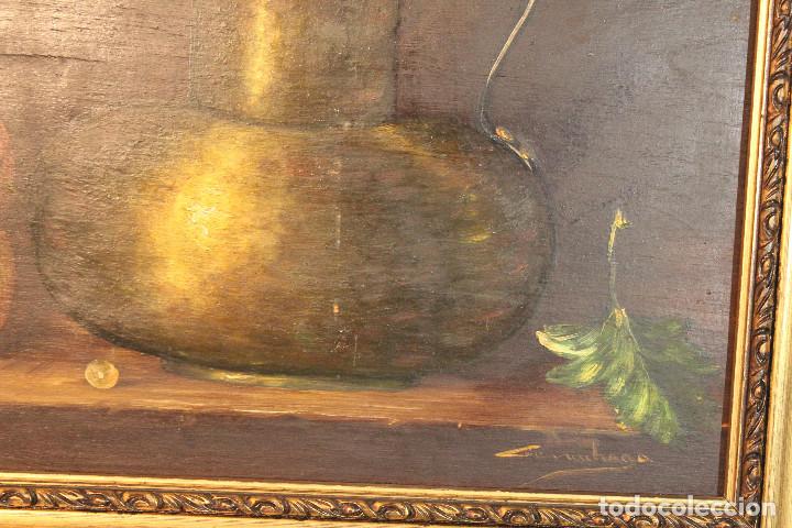 Arte: CUADRO BODEGON JARRA Y FRUTAS - Foto 4
