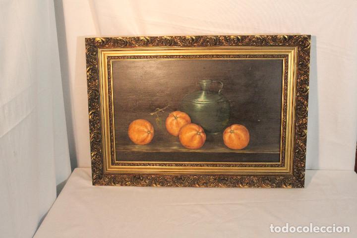 Arte: CUADRO BODEGON NARANJAS Y CANECO - Foto 1