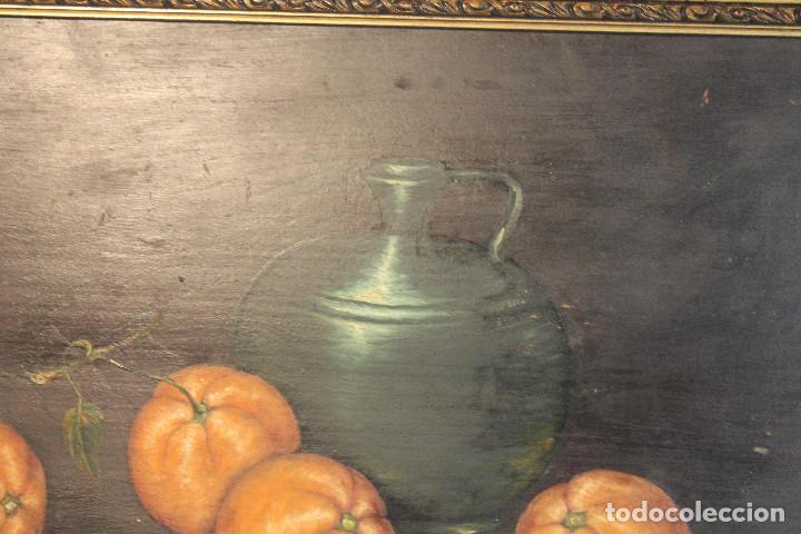 Arte: CUADRO BODEGON NARANJAS Y CANECO - Foto 2