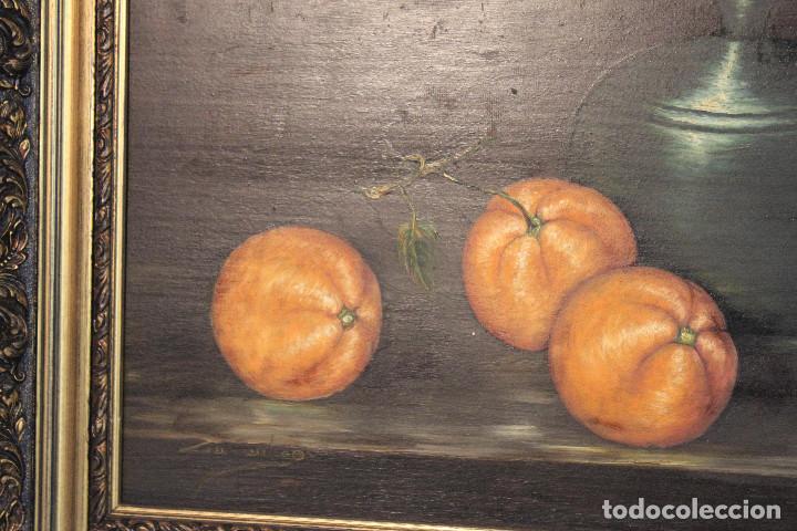 Arte: CUADRO BODEGON NARANJAS Y CANECO - Foto 3