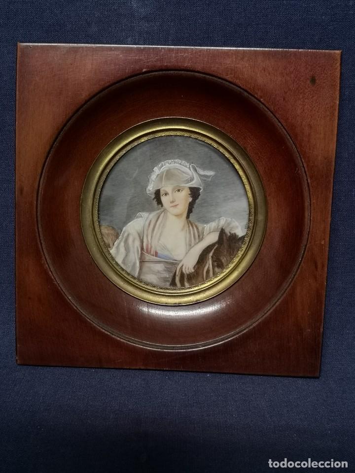 Arte: MINIATURA EUROPEA SOBRE PLACA - Foto 2