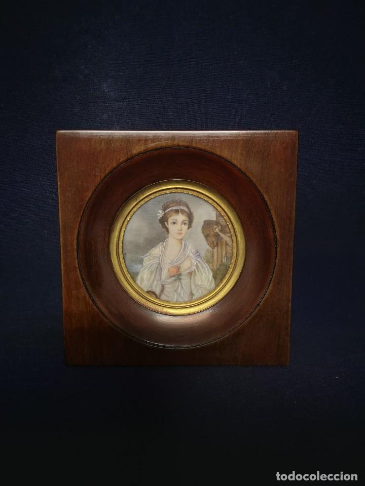 Arte: MINIATURA EUROPEA SOBRE PLACA - Foto 6