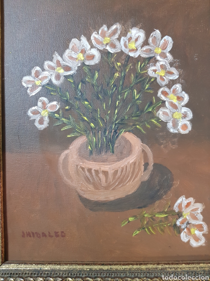 Arte: &Oacute;LEO SOBRE LIENZO 33x28CM - Foto 3