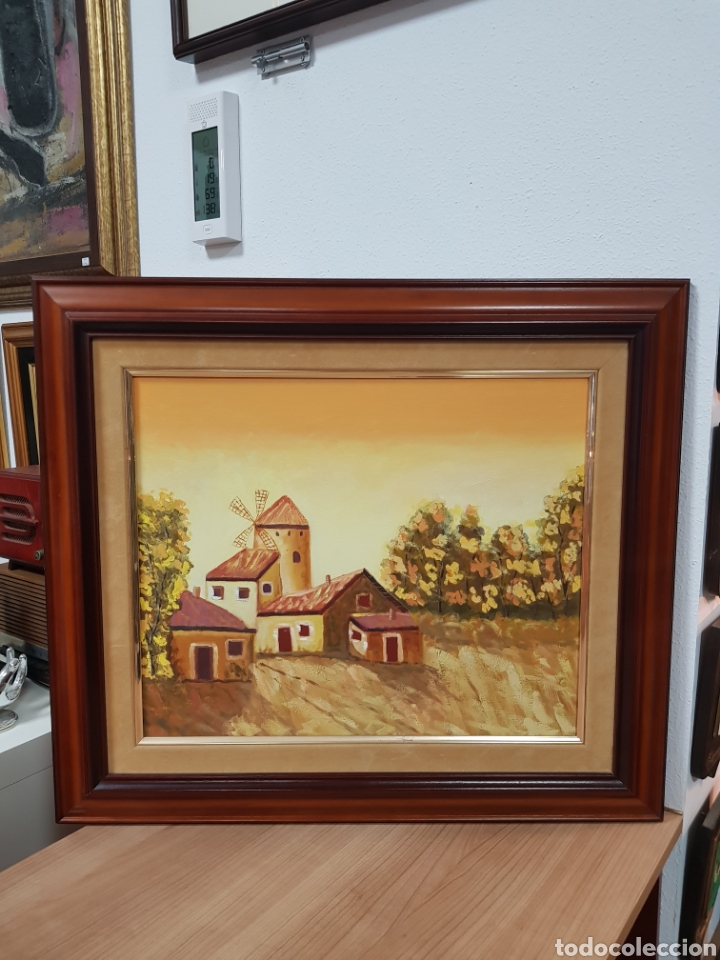 Arte: &Oacute;LEO SOBRE LIENZO 56X64CM - Foto 1