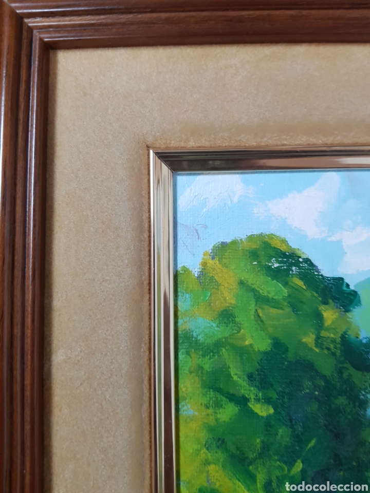 Arte: &Oacute;LEO SOBRE LIENZO 40X35CM - Foto 3