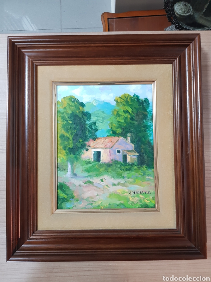 Arte: &Oacute;LEO SOBRE LIENZO 40X35CM - Foto 1