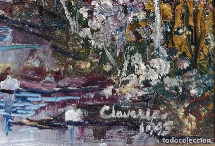 Arte: &Oacute;leo sobre Lienzo de Antonio Claver&iacute;a - Foto 3