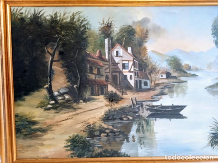 Arte: Cuadro grande con &oacute;leo sobre lienzo - Foto 2