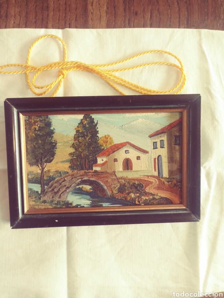 Arte: 2 cuadros oleo sobre tabla - Foto 2