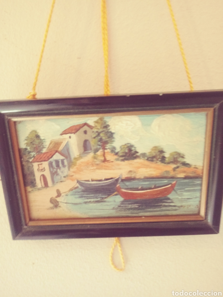 Arte: 2 cuadros oleo sobre tabla - Foto 11