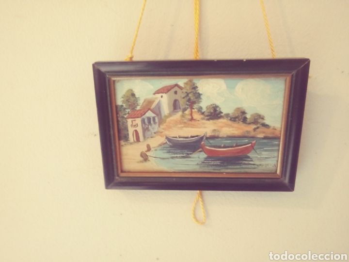 Arte: 2 cuadros oleo sobre tabla - Foto 12