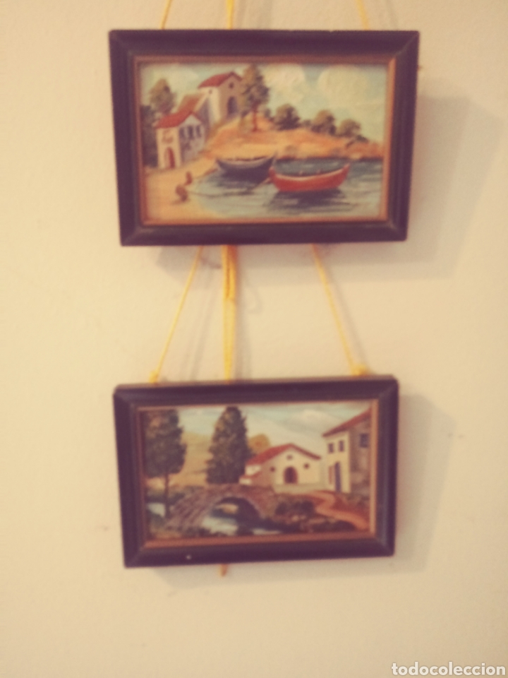 Arte: 2 cuadros oleo sobre tabla - Foto 13
