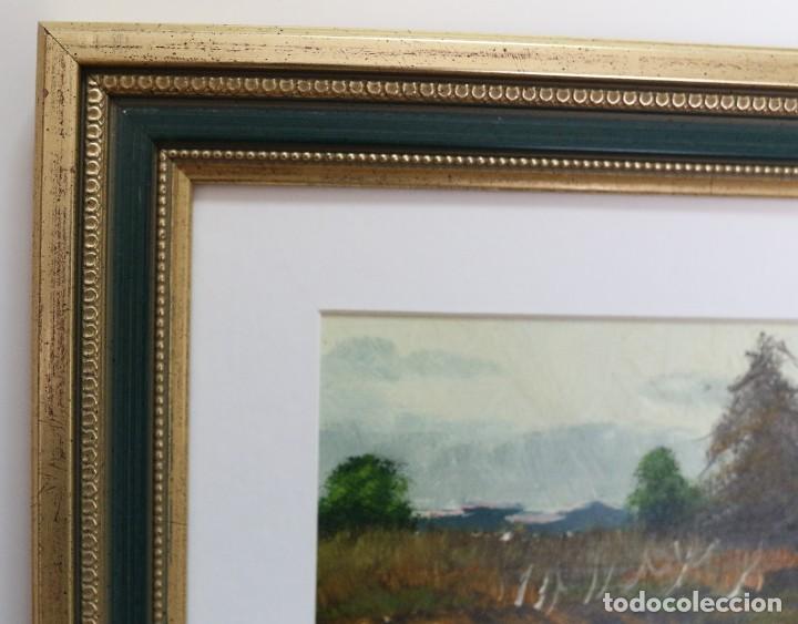 Arte: OLEO FIRMADO LLORET CON MARCO - Foto 6