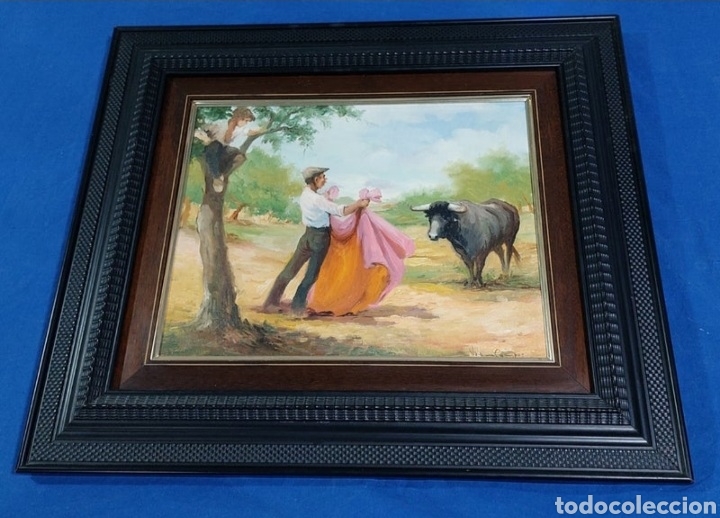 Arte: &Oacute;leo sobre lienzo juan campos - Foto 2