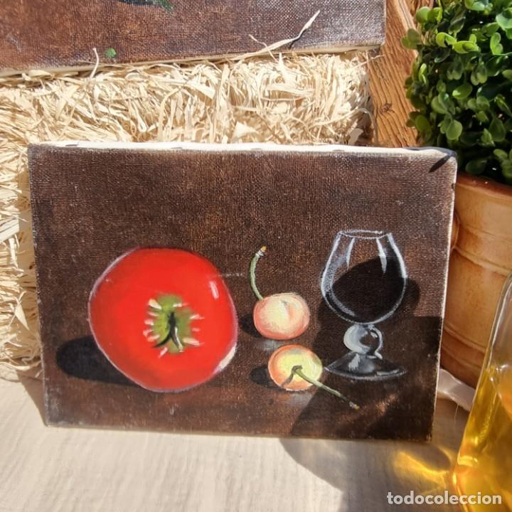 Arte: Pareja Lienzos Pintura &Oacute;leo Bodeg&oacute;n - Foto 8