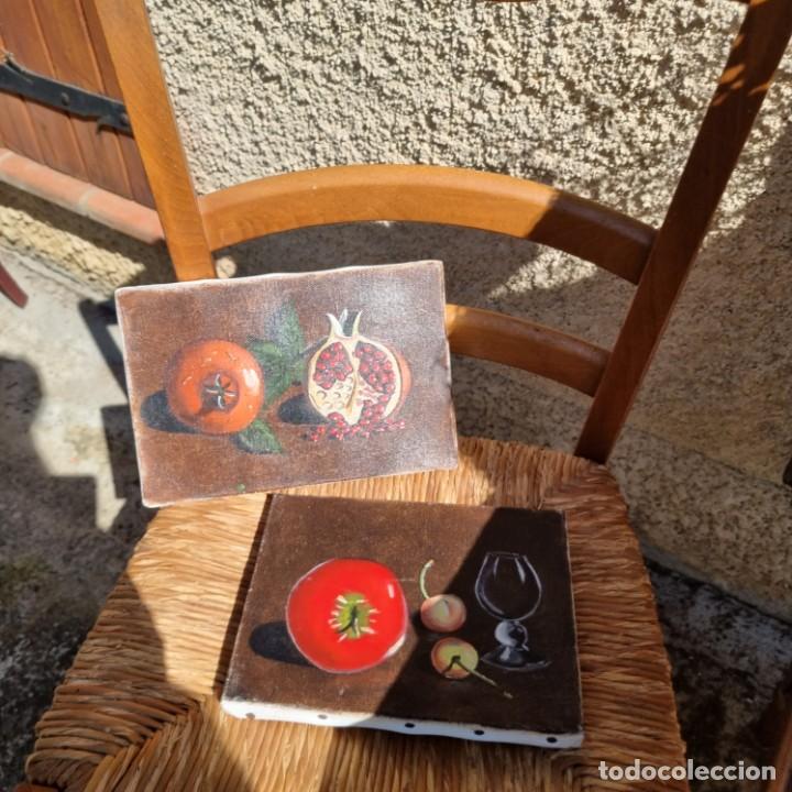 Arte: Pareja Lienzos Pintura &Oacute;leo Bodeg&oacute;n - Foto 9