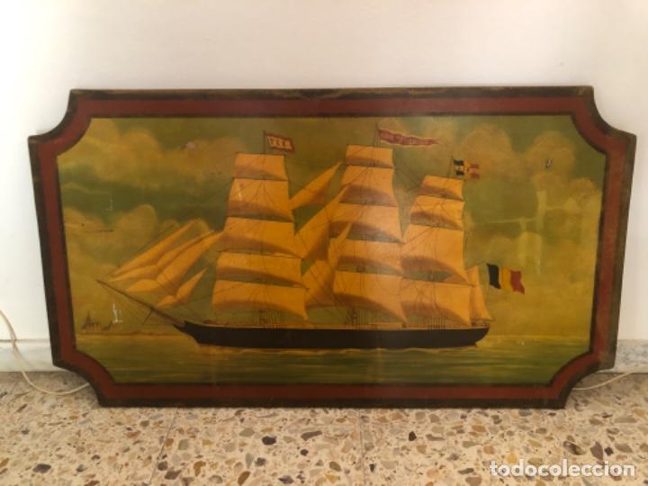 Arte: VELERO &Oacute;LEO SOBRE TABLA - Foto 7