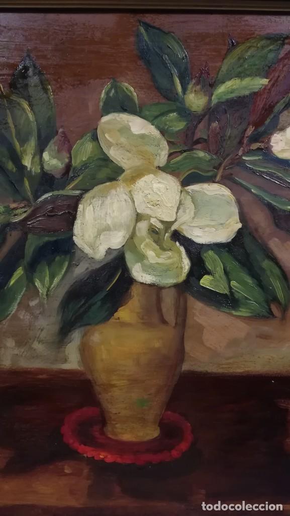 Arte: OLEO BODEGON DE PETRY SALCEDO, PINTORA VASCA - Foto 3