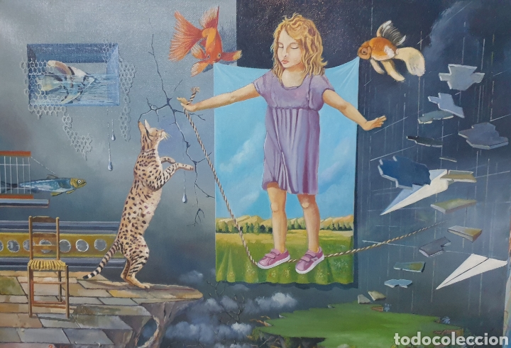 Arte: &Oacute;leo sobre lienzo Marcor - Foto 1